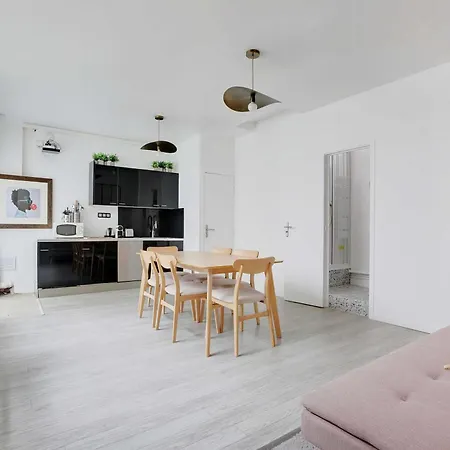 Apartament Magnificent With Ac- 3br-6p-bastille *